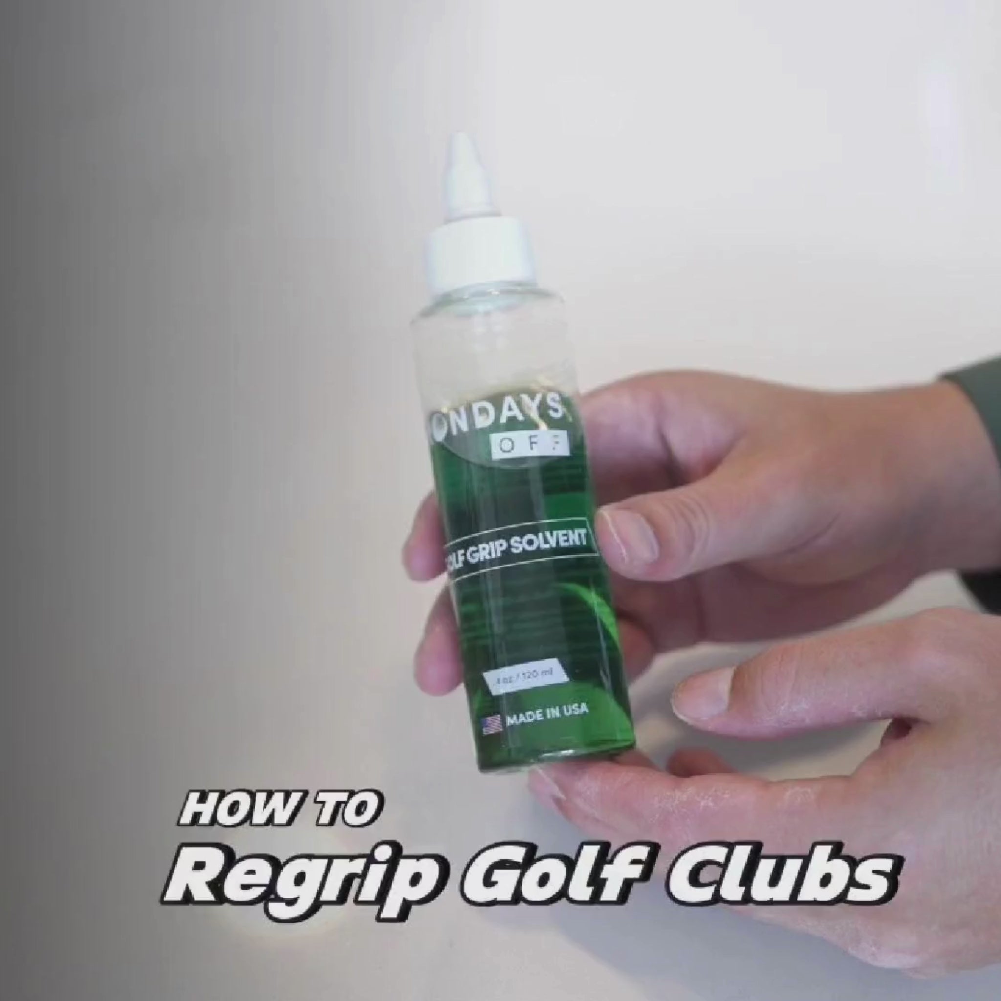Take Mondays Off - How To Regrip Golf Clubs